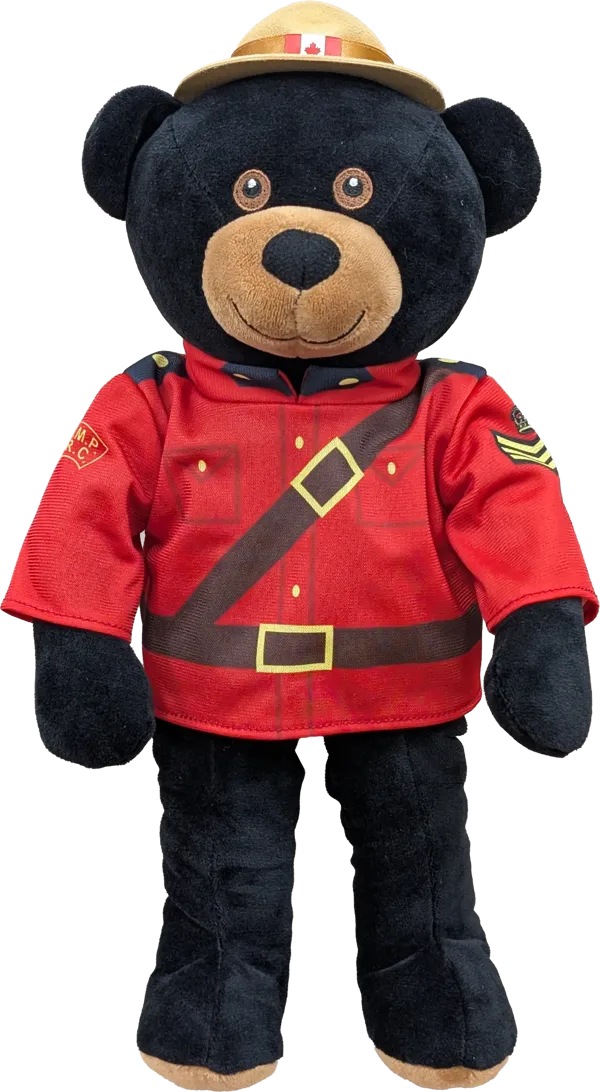 14 inch RCMP Sergeant Black Bear