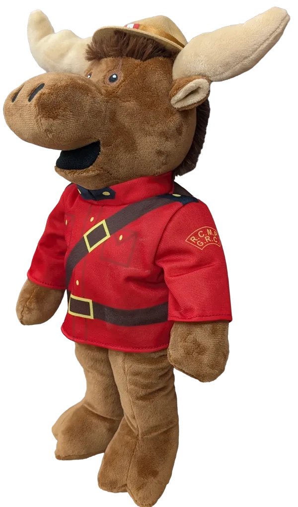 14 inch RCMP Sergeant Moose