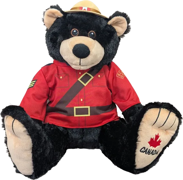 14 inch RCMP BigFoot Black Bear
