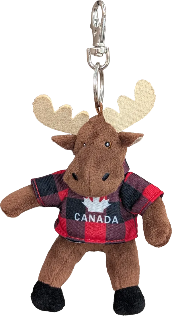 Zipper Pull, Moose, Canada Red Jack