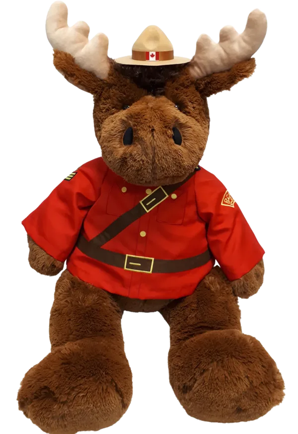 34 inch RCMP Sergeant Moose