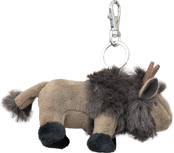 Zipper Pull, Natural Buffalo