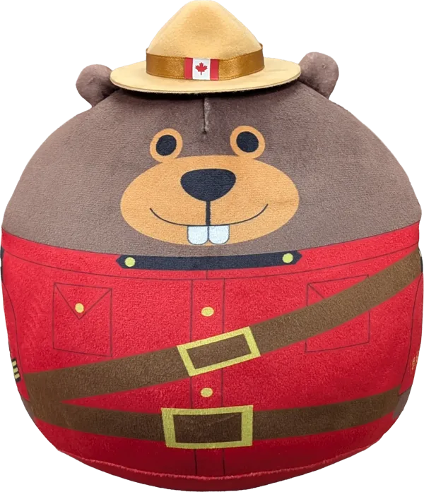 8 inch RCMP Cozy Critter Beaver