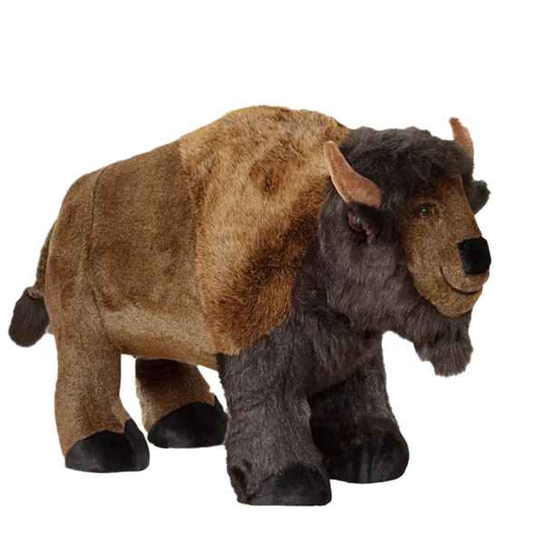 Display, Brown Baby Buffalo (on all fours)