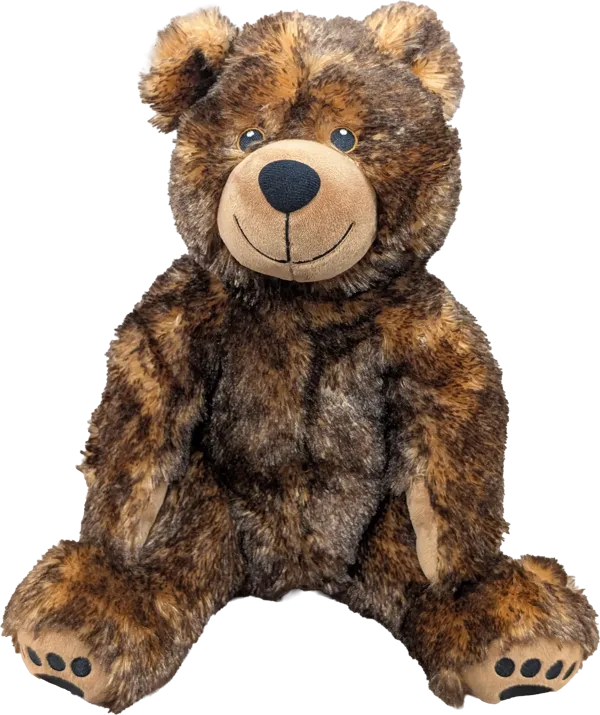 15 inch Sitting Grizzly Bear
