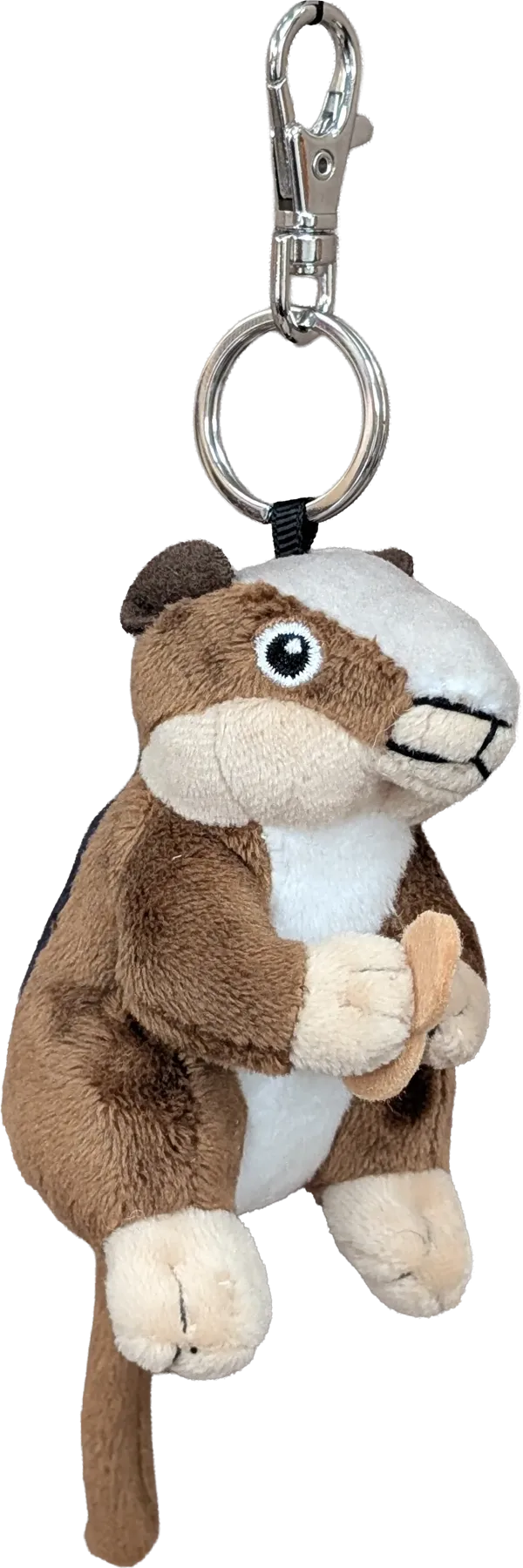 Zipper Pull, Natural Chipmunk